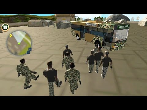 Indian Army Off Road ; BUS DRIVER DRIVING SIMULATOR #1 Android Gamer