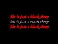 Valentine - Black Sheep (Lyrics on screen) 