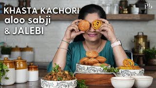 Khasta Kachori with Aloo ki Sabji I Jalebi I Breakfast Recipes I Pankaj Bhadouria