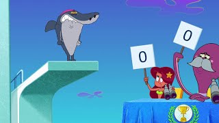 ZIG e SHARKO 🌴 Medo de altura 😱 Zig e Sharko Brasil | Desenho Animado em português