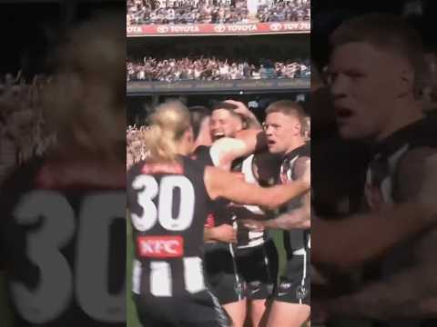 Jack Crisp’s CLUTCH goal after the siren in the 2023 Grand Final 😤