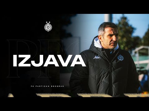 IZJAVA | Stojaković nakon meča Partizan - Rakow (1:1)