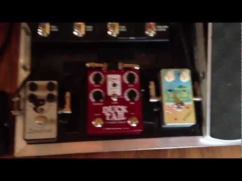 Jon MacLennan recording with the T-Rex Duck Tail Delay Pedal