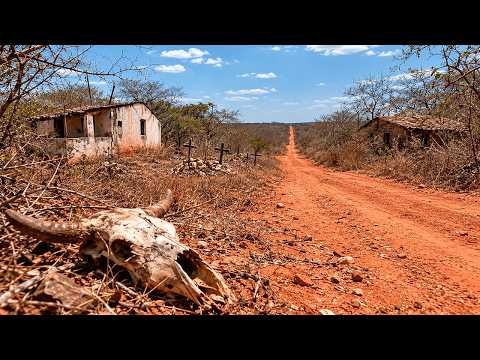 Viajando sozinho pelas estradas mais isolada do Ceará