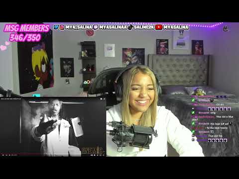 Mya Salina REACTS to SHA GZ ONE MIC FREESTYLE
