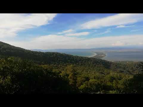 Time lapse - Nuvole che scorrono rapide sul tombolo della Giannella