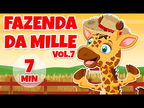 Fazenda da Mille Vol. 7 - Giramille 7 min | Desenho Animado Musical