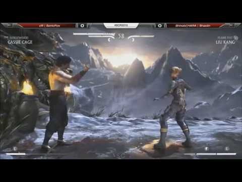 MKXL - SCR2016 - SonicFox (Cassie, Sub-Zero) Vs Shaoling (Liu Kang, Smoke)