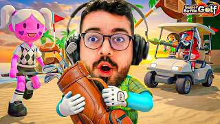 TENTANDO ACERTAR O BURACO! Super Battle Golf