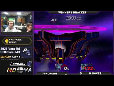 Project M @ Xanadu 1/2/17 Winners Bracket: Jewchainz (Squirtle) vs B-Moves (Luigi)