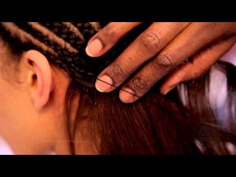 comment poser un tissage afro