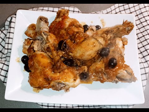POLLO ALLA CACCIATORA ricetta semplice e gustosa di un secondo piatto tipico della cucina italiana