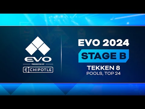 Evo 2024 Day 2: Stage B - TEKKEN 8 - Pools, Top 24