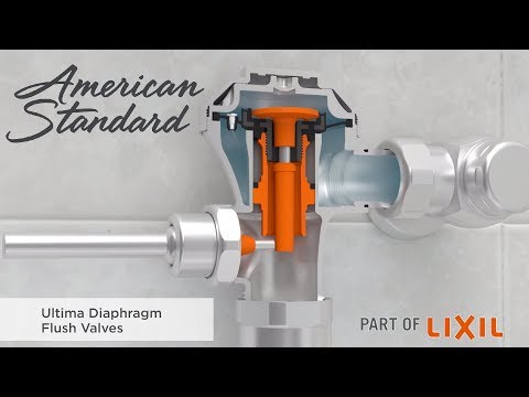 Ultima Manual Toilet Flush Valve, Diaphragm-Type, 1.1 gpf/4.2 Lpf // POLISHED CHROME // YouTube Video