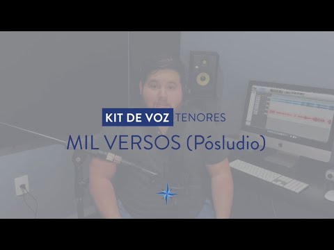 Kit de Voz - Mil Versos (Poslúdio) - Tenor