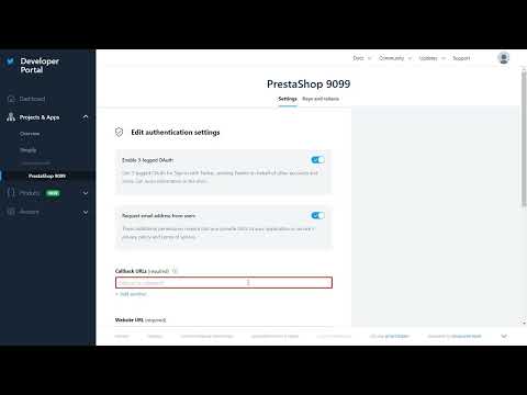 How to configure Twitter Social Login for PrestaShop Store? | PrestaShop Social Login