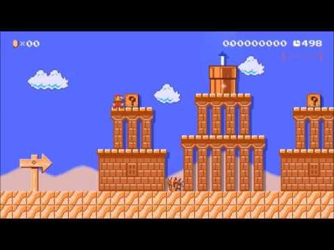 Super mario maker 2:  Temple of the triforce