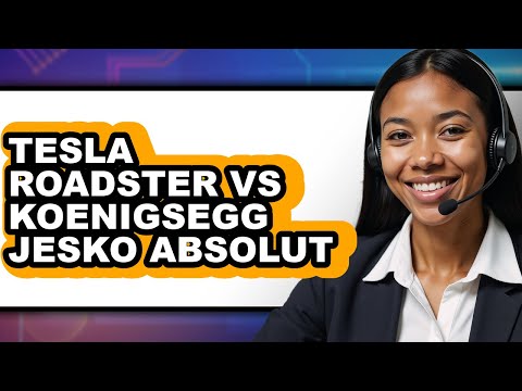 Tesla Roadster vs Koenigsegg Jesko Absolut - Full Comparison