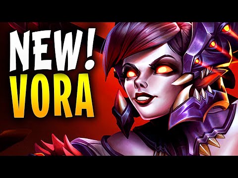 NEW VORA ULTIMATE BUILD IS FANTASTIC - Paladins Gameplay