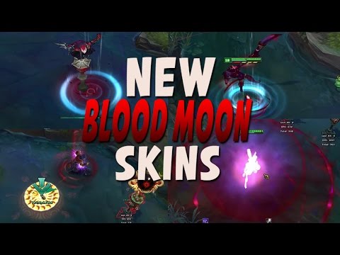 NEW LEAGUE OF LEGENDS BLOOD MOON SKIN SPOTLIGHT!