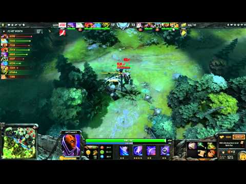 LGD vs Na`Vi -  Winner Bracket Semifinals Game 1 - The International - English Commentary