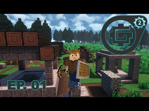 ATM Gravitas 2 - Ep. 01 - The Best Start! TerraFirmaCraft + GregTech!