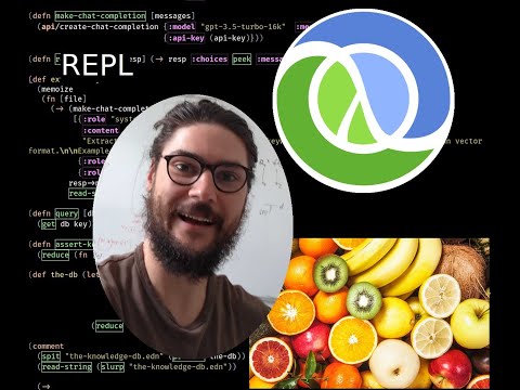 The Fruits of Clojure 1 - REPL driven development showcase
