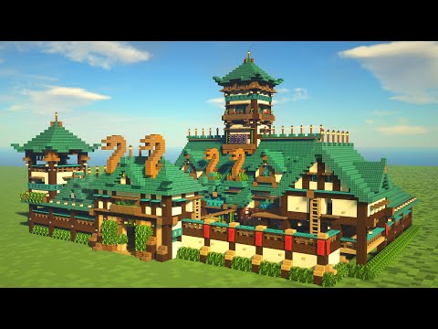 Insane Minecraft Build: Japanese Castle Tutorial!