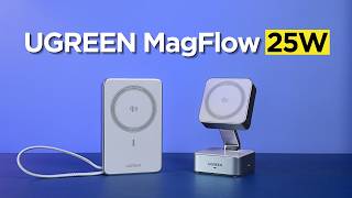 UGREEN MagFlow Qi2 25W Review (2-in-1 & Power Bank)