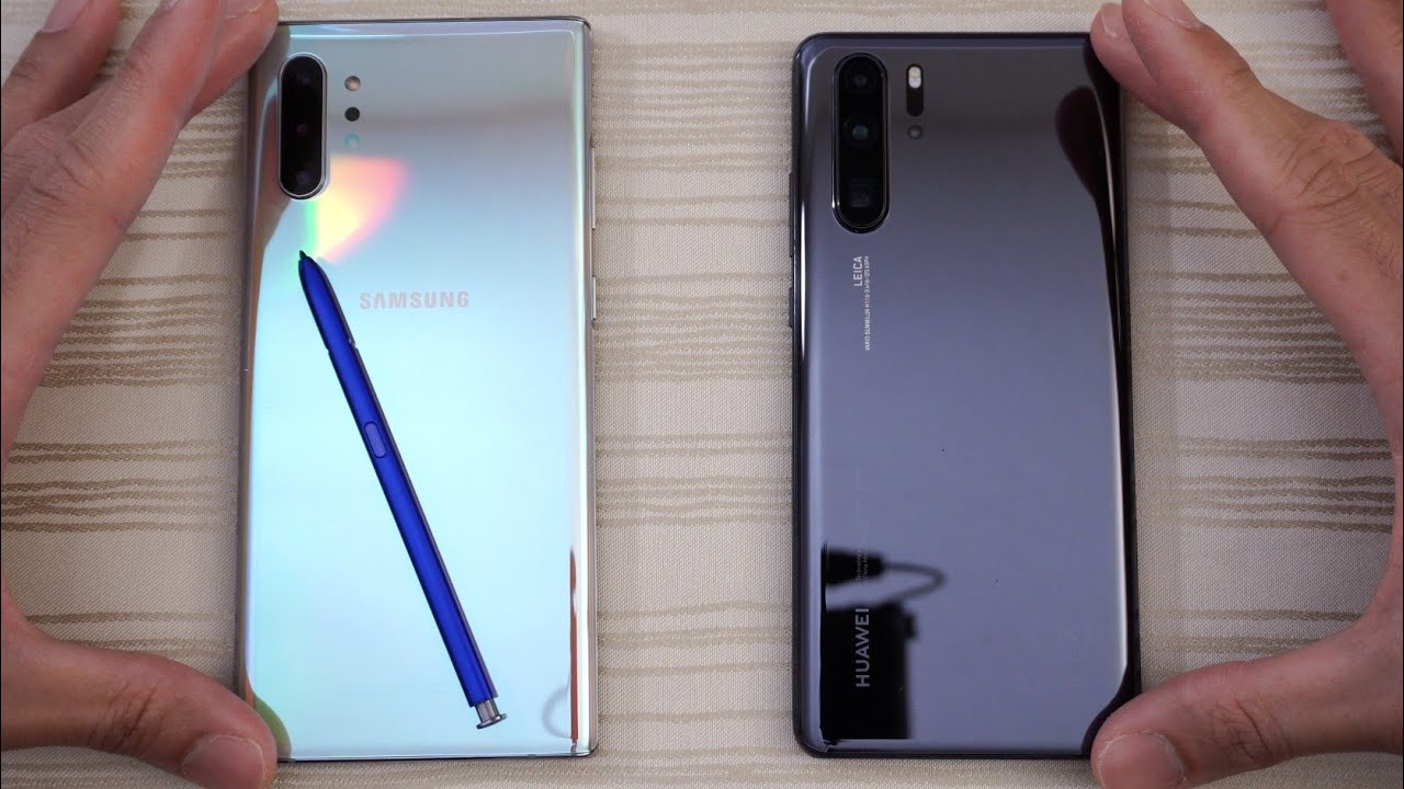 Samsung Galaxy Note 10 Plus vs Huawei P30 Pro SPEED TEST! Which is Faster?!