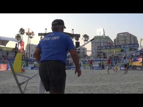 FIVB 2016:  #9 Bourne/Hyden(USA) vs #25 Redmann/Paredes(CAN) 8/25/16