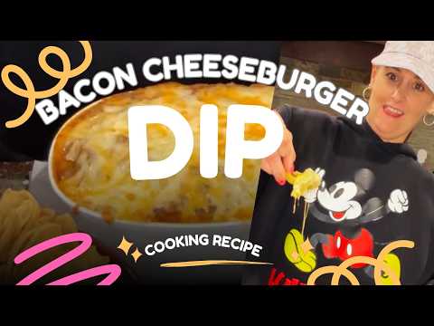 Bacon Cheeseburger Dip Recipe - Super Bowl Showstopper Appetizer