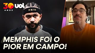 PERDEU O PÊNALTI E NÃO JOGOU NADA! MEMPHIS FOI O PIOR DE CORINTHIANS X PALMEIRAS! CASÃO CRAVA!
