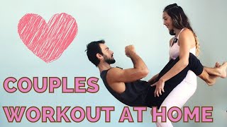 Download lagu Couples Workout At Home - How To Workout With Your Partner [EXERCISES IDEAS - NO EQUIPMENT] mp3