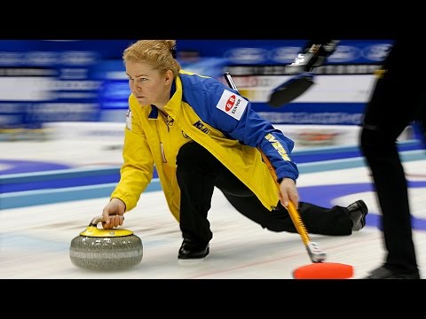 CURLING: JPN-SWE World Women's Chp 2016 - Draw 11  HIGHLIGHTS