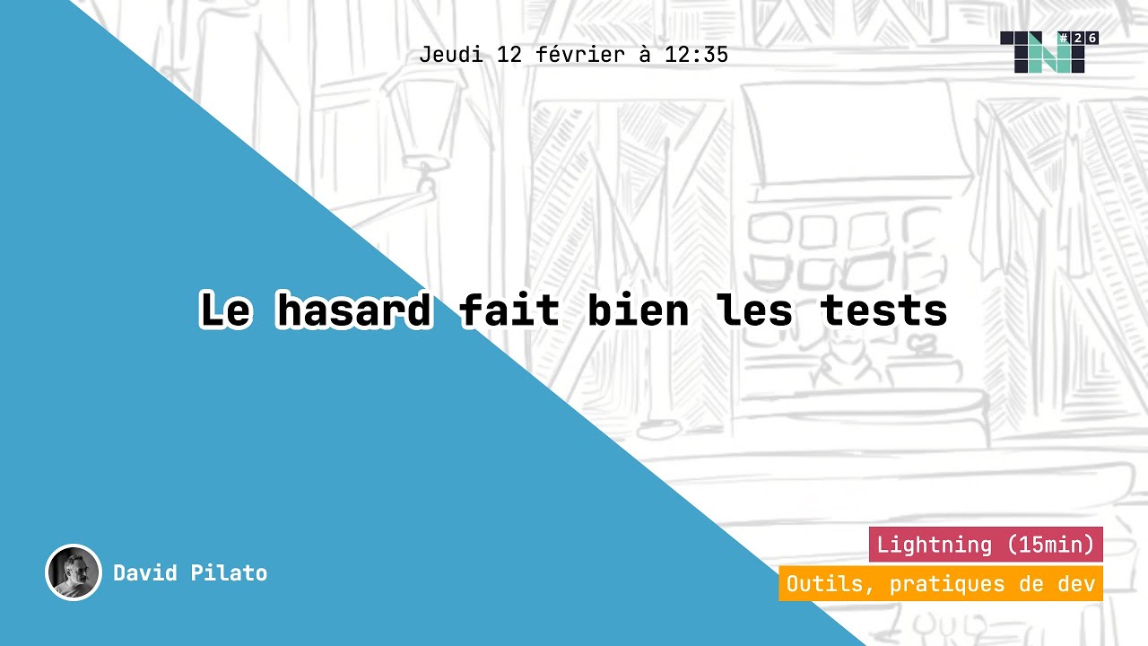 Le hasard fait bien les tests