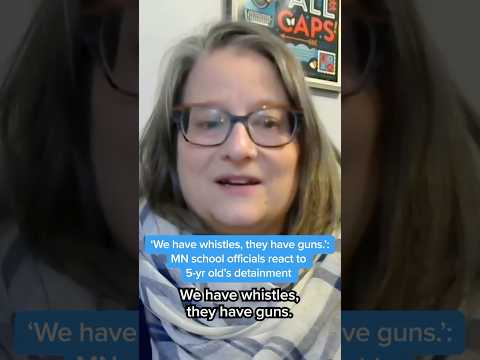 'We have whistles, they have guns.': MN school officials react to 5-yr old's detainment