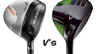 Callaway Golf RAZR Fit Xtreme Vs Cobra AMP Cell 3 Woods