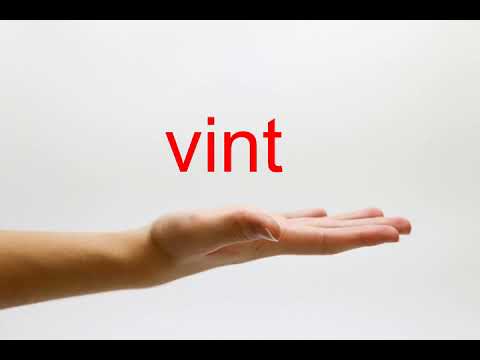 How to Pronounce vint - American English
