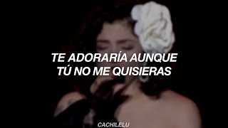 Mon Laferte - La Nave Del Olvido (Letra/Lyrics) | Homenaje a José José, Vive Latino 2020