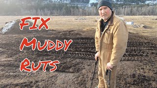 Fixing Ruts With A Box Scraper At Kettle Haven Ranch