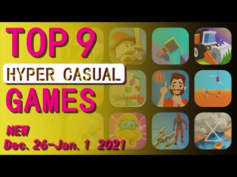 Top 9 NEW Hyper Casual Games (Dec.26 - Jan.1, 2020)  | New Games Daily