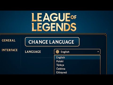 How To Change Language On League Of Legends (2025)