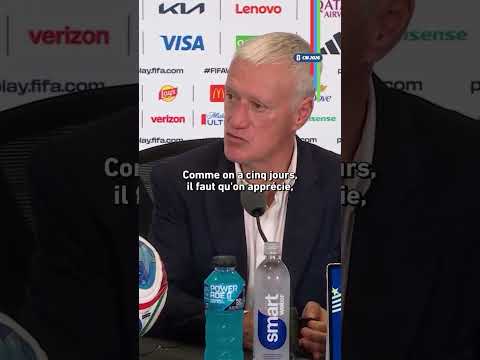 🇲🇦 Didier Deschamps vante le niveau du Maroc avant de les affronter #coupedumonde #FIFAWorldCupOnYT