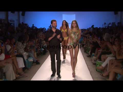 Models walk the runway at Cia.Maritima - MBFW Miami Swim ...