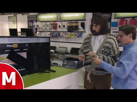 Borat 2 - Phone Video Computer Store Scene [4K]