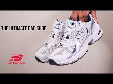 New Balance Unisex 530 White/Natural Indigo Mens 4.5 Womens 6 Medium video review thumbnail