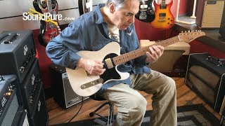 Video thumbnail for Suhr Custom Classic T Antique Trans White Electric #JS7U9N Quick 'n' Dirty by soundpurestudios