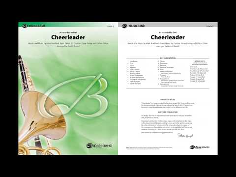 Cheerleader, arr. Patrick Roszell – Score & Sound