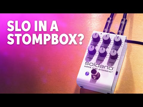 Soldano Super Lead Overdrive Pedal | Sweetwater Soldano Super Lead Overdrive Pedal | Sweetwater